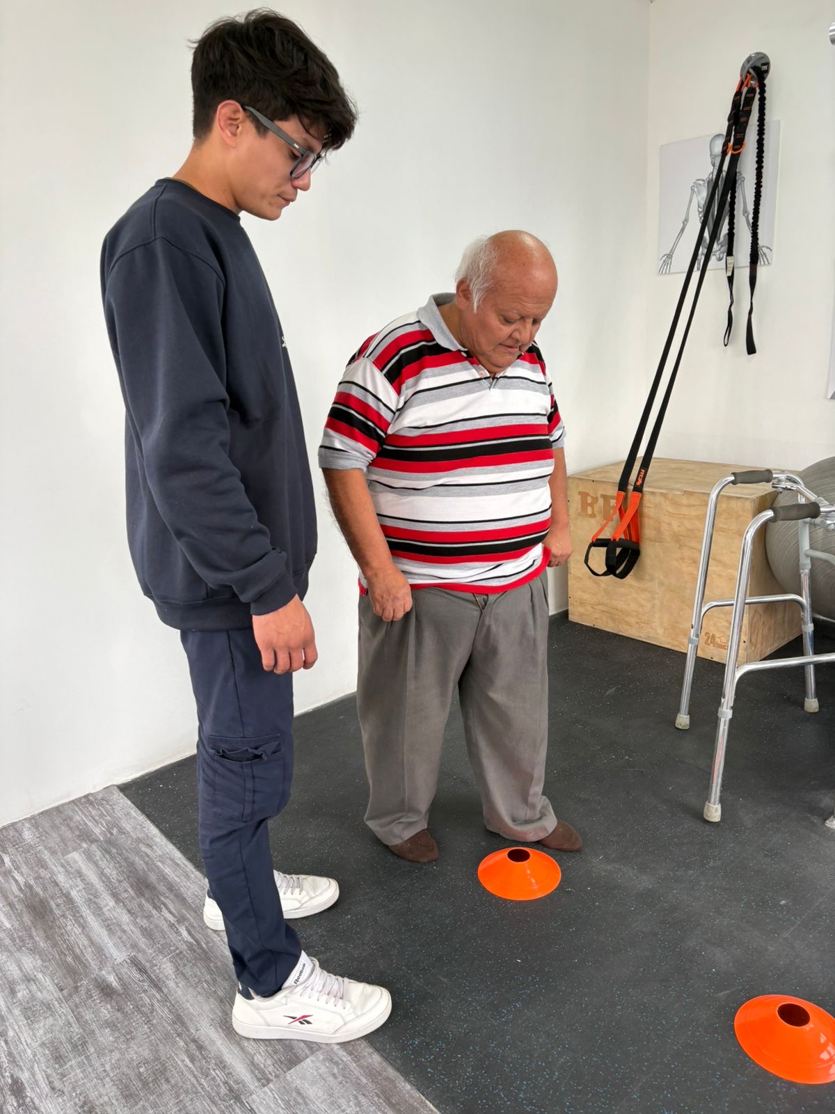 Sesión de fisioterapia en Sport Center Marz